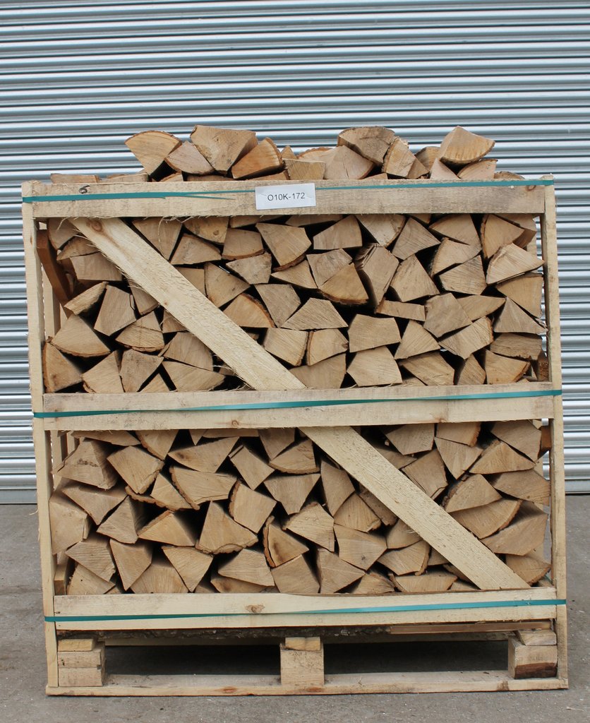 Crate of Kiln Dried Premium Logs
